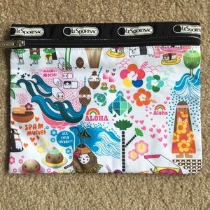 Hawaii exclusive travel pouch LeSportsac